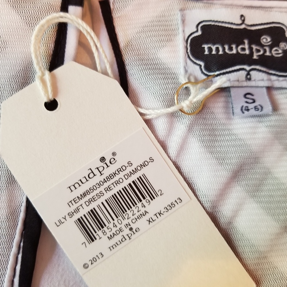 NEW Mud Pie Lily Shift Dress - S - Picture 4 of 7